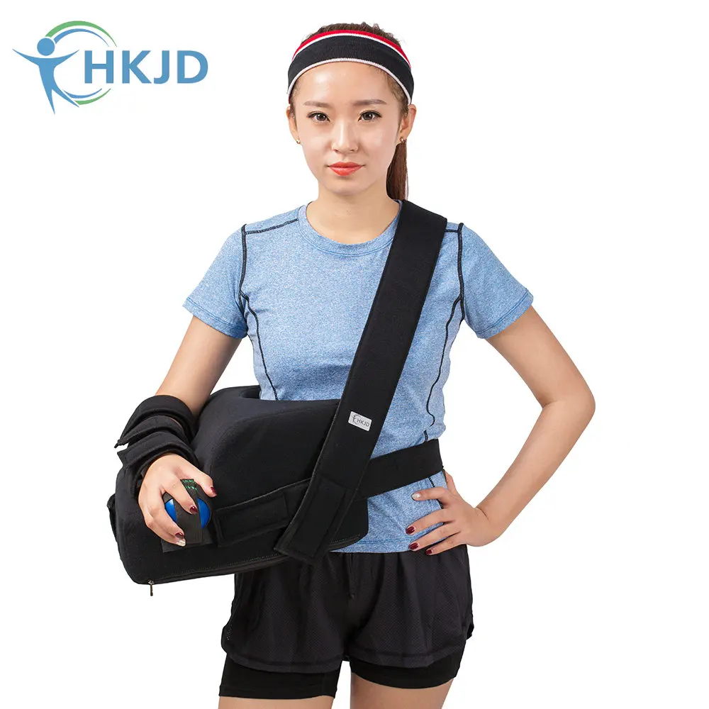 Fixed  Shoulder Joint In 45 Degrees Of Abduction Shoulder Sling Shoulder Immobiliser with Exercise Ball