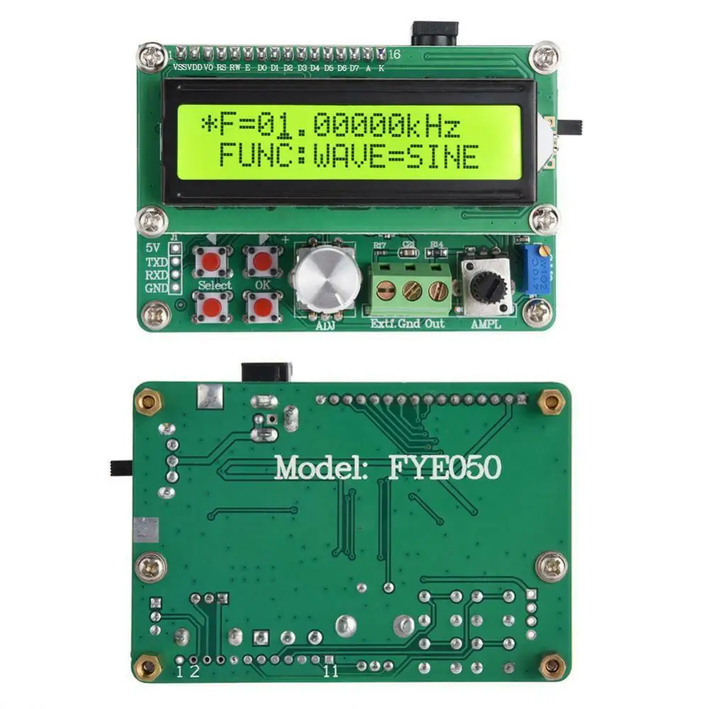 New DDS Function Signal Generator Module Custom Arbitrary Waveform Sine Triangle