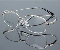 Men's memory alloy finished myopia glasses Nearsighted Glasses prescription glasses for men eyewear ultra-light -0.50 to -6.00