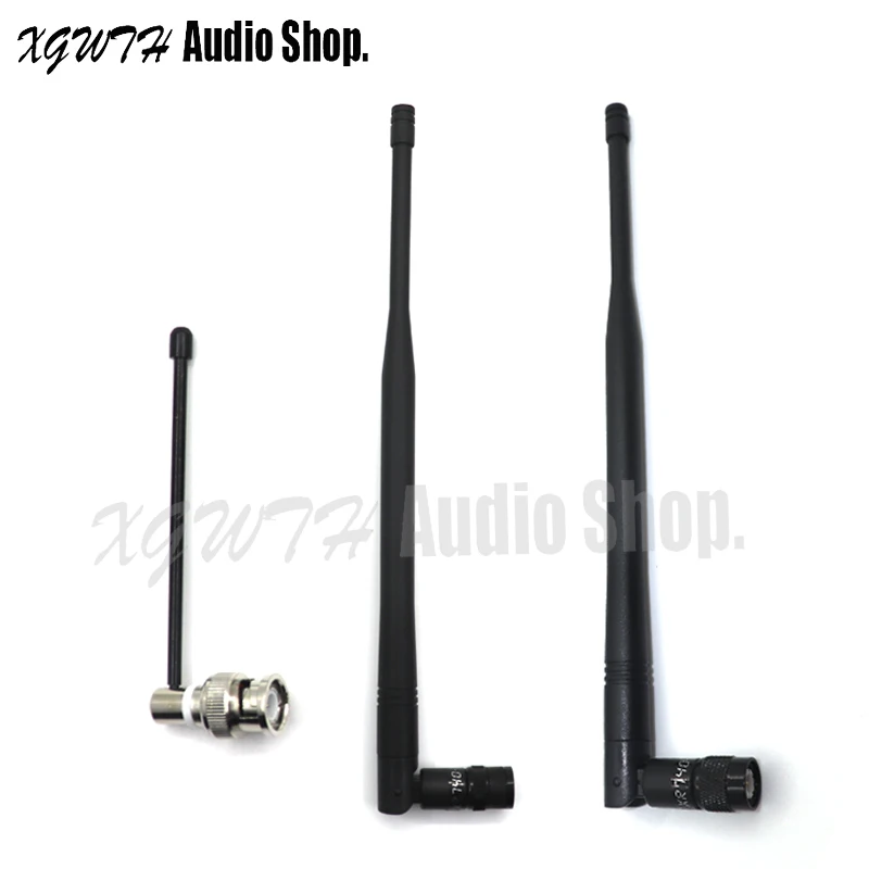 Antena inalámbrica de bayoneta BNC y tornillo TNC Beltpack para Shure Sennheiser, RECEPTOR DE SISTEMA DE MICRÓFONO INALÁMBRICO