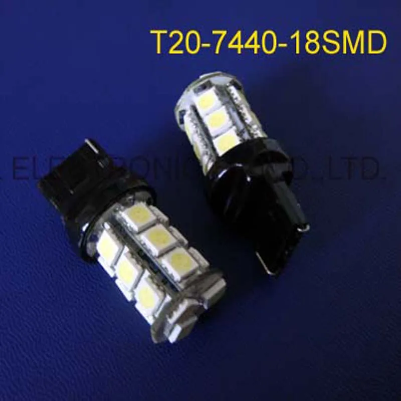 

High quality 12V 3W W21W Car Led Bulb Lamp Light T20 7440 DRL led Rear Fog Lamp,Reverse light Turn Signal free shpping 50pcs/lot