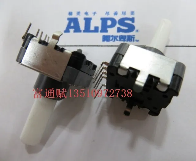 [VK] Imported from Japan ALPS EC18AGA20402 coding switch 12 point of gear handle high 22mm encoder 360 degrees 1mA 10V DC