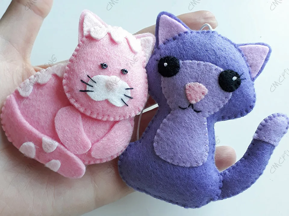 Gelber und grüner weicher Filzstoff, Vlies-Set, Polyesterstoff, für Handarbeiten, DIY, Nähen, Puppen, Basteln, 6 Teile/los, 25 cm x 28 cm – Detail 4