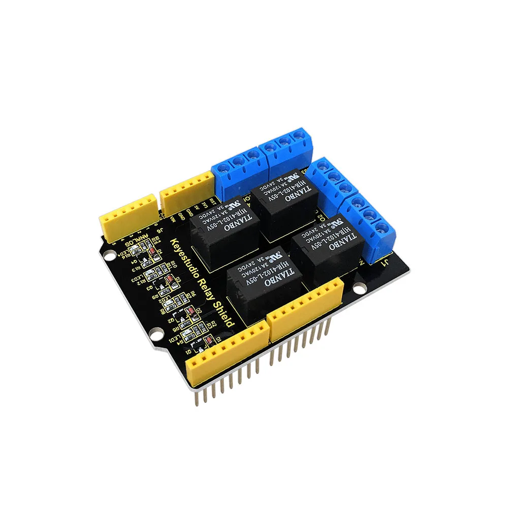 Keyestudio 4 channel 5V  Relay Shield module for Arduino UNO R3