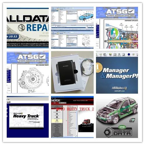 

Alldata Software v10.53 +Vivid+Atsg+Moto Heavy Truck 49in1 Hard Disk 1TB All Data Auto Repair