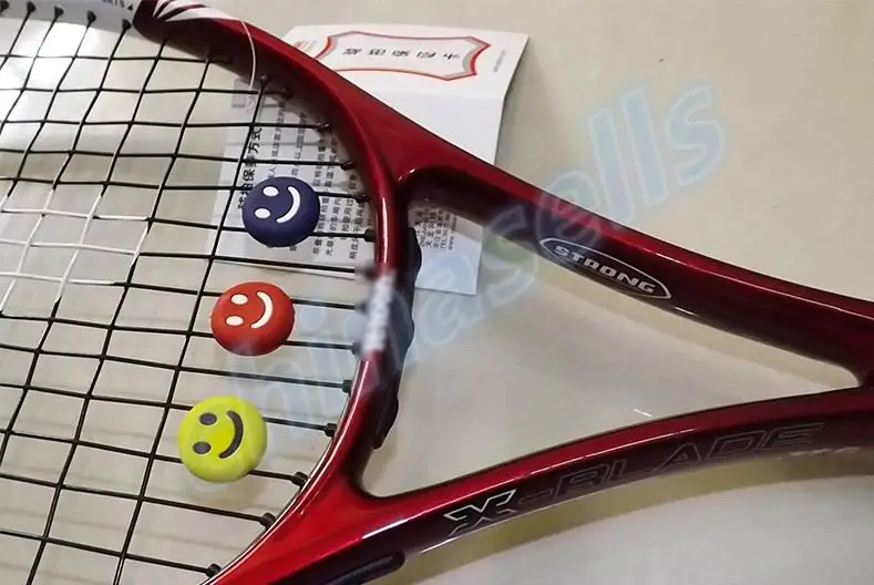 Amortiguador de raqueta de Tenis, 5 piezas, amortiguador para reducir la vibración de la raqueta de tenis, pulsera profesional