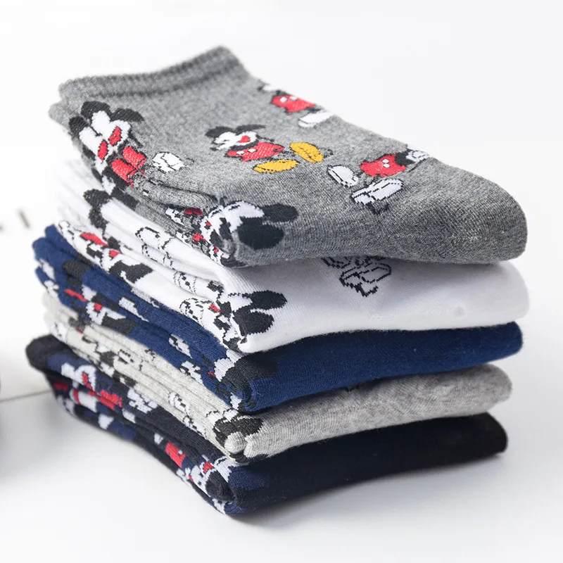 ARMKIN Korean Style women Cute cartoon Mouse Socks Fashion Funny Happy Novelty autumn winter Women Sock cotton calcetines mujer