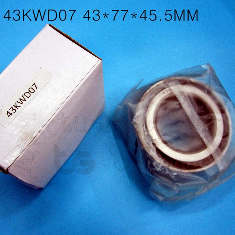 

43KWD07 43*77*41.5/45.5mm free shippping bearings For cars Hub bearing chrome steel materail