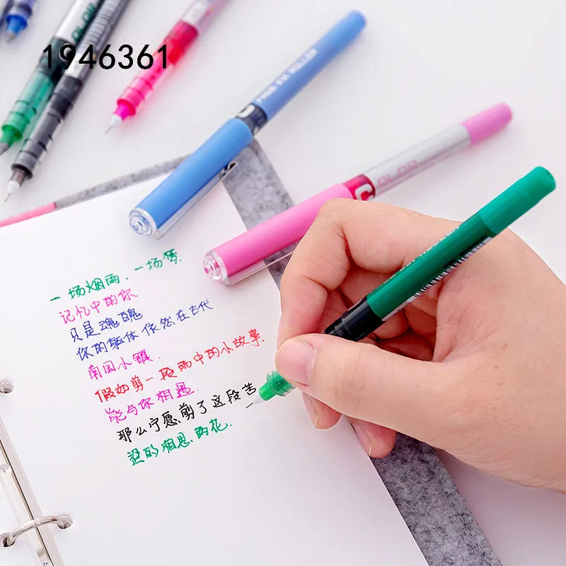 High Quality Multiple Colour Big Capacity Ink Gel Pen Student School Office Stationery Fine Roller Ball Pen New