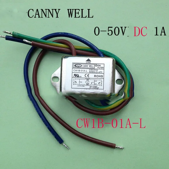 CW1B-01A-L EMI AC 110-250V 1A power filter  Electrical Equipment