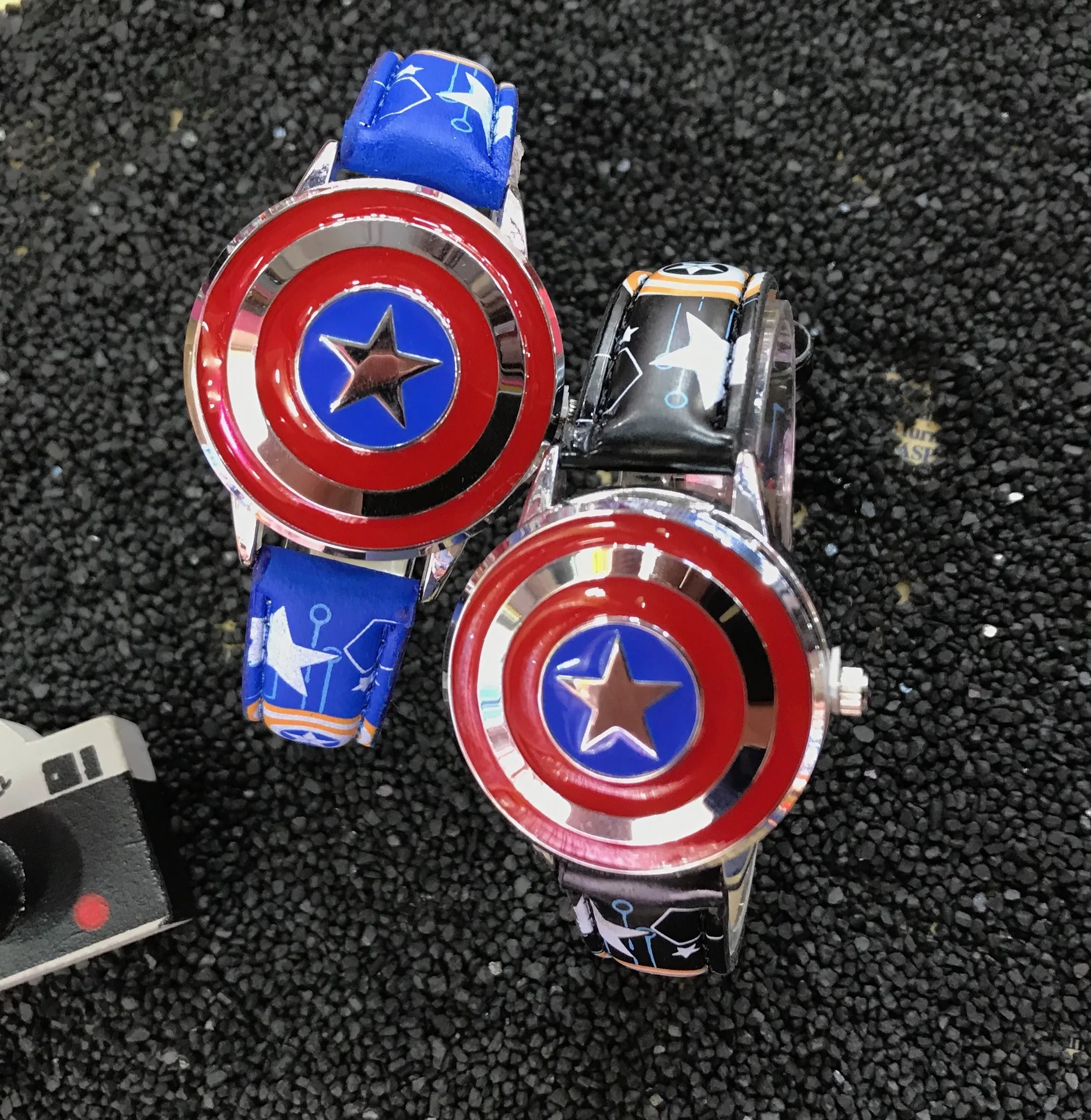 Cool Kids Watch Avenger Alliance Animation Cartoon Boys Children Students Captain\'s Watches Child