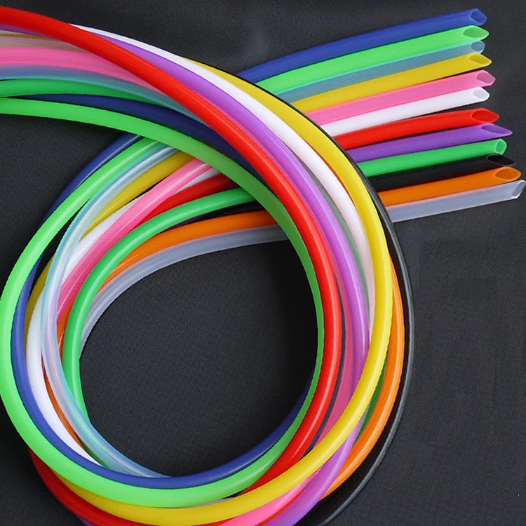 3M 5*7mm 5x7mm White Black Red Yellow Green Medical Food Grade Flexible Pipe Drink Soft Water Hose Silicone Rubber Tube