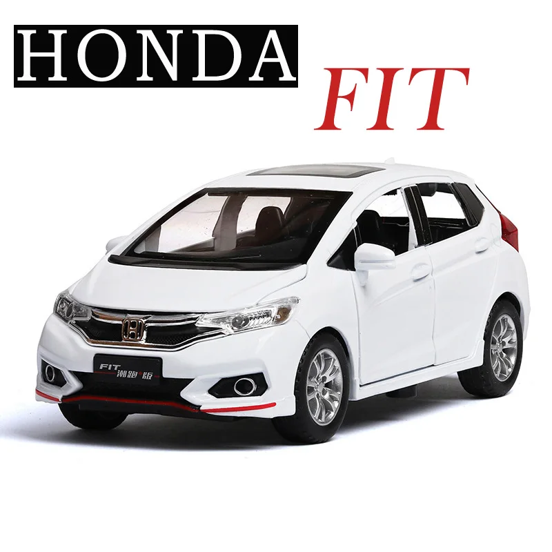 

HondaFit 1/32 Scale Diecast Alloy Pull Back Car Collectable Toy Gifts for Kids