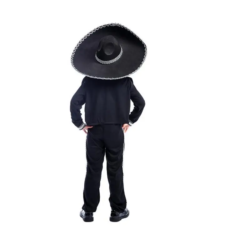 Truyền Thống Mexico Trang Phục Mariachi Amigo Vũ Công Trẻ Em Bé Trai Và Lễ Hội Hóa Trang Halloween