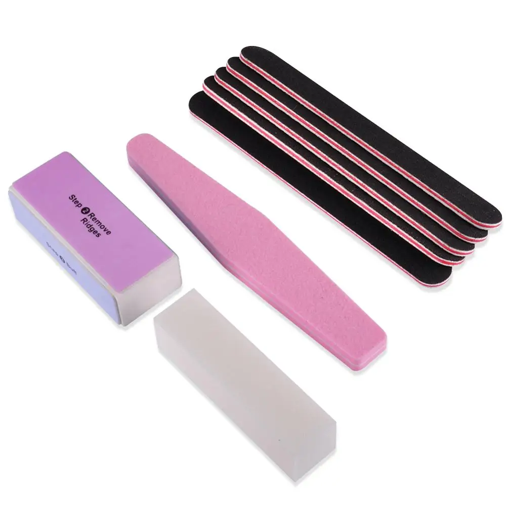 Biutee Set Sanding Files Buffer Block Nail Art Salon Manicure Pedicure Tools Pro Nail Tools