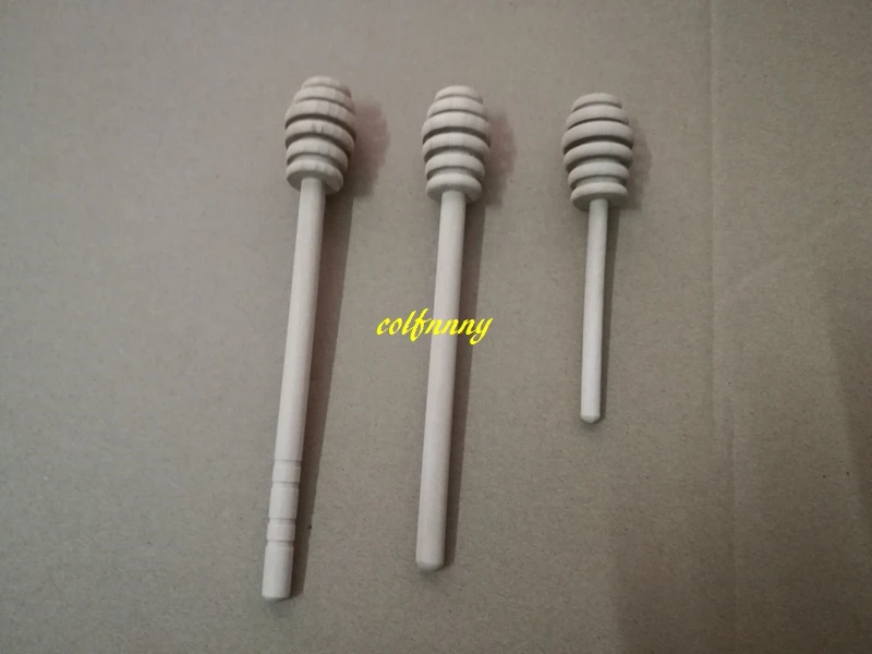 1000pcs/lot Fast shipping 10.5cm/15cm/ 16cm Wood Honey Dipper Stick Server for Honey Jar Dispense Drizzle Honey