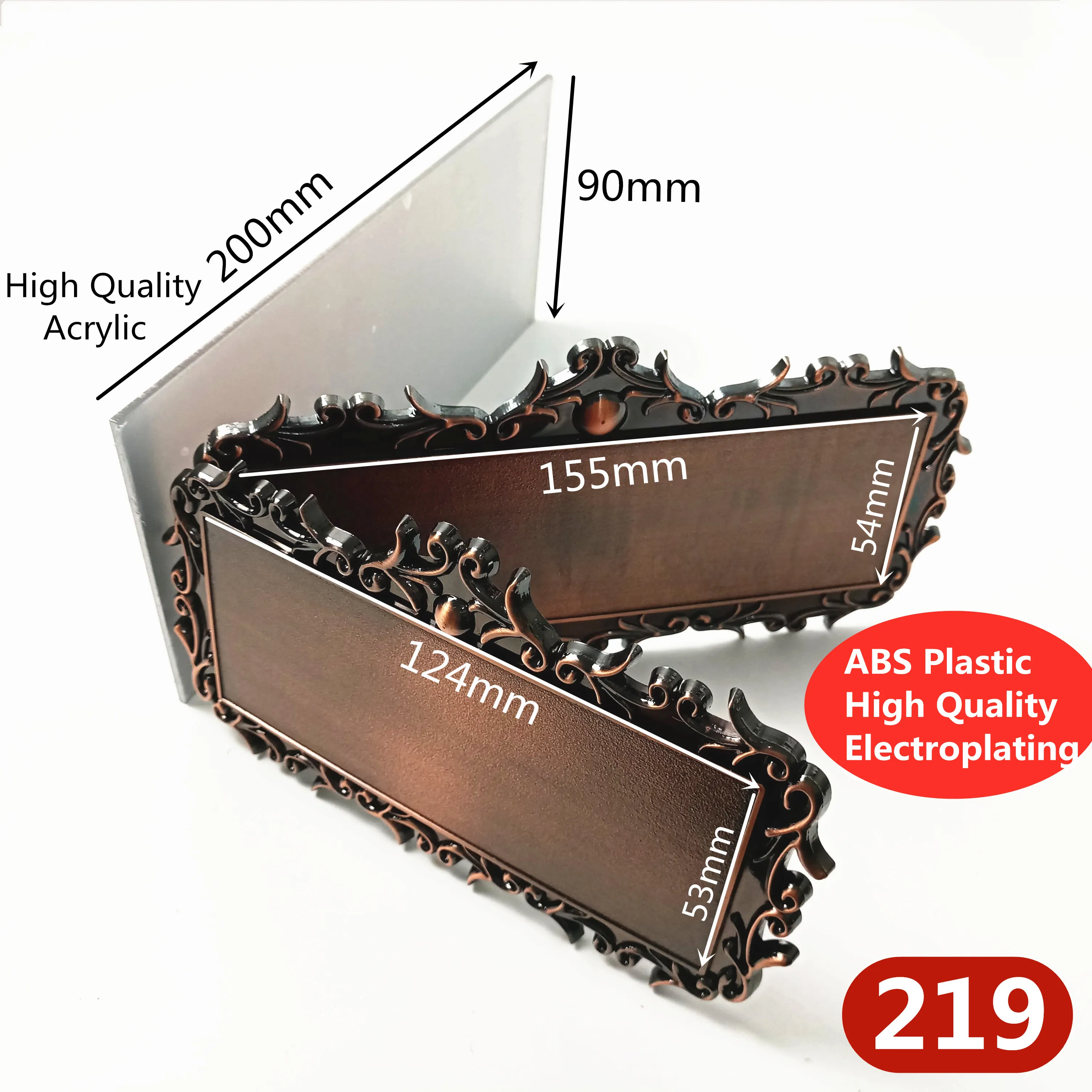 

Индивидуальные дверные таблички для домашних ворот, гостиничный номер, персонализированные 2/3/4 цифр, номер дома, дверной знак, акриловый и АБС-пластик