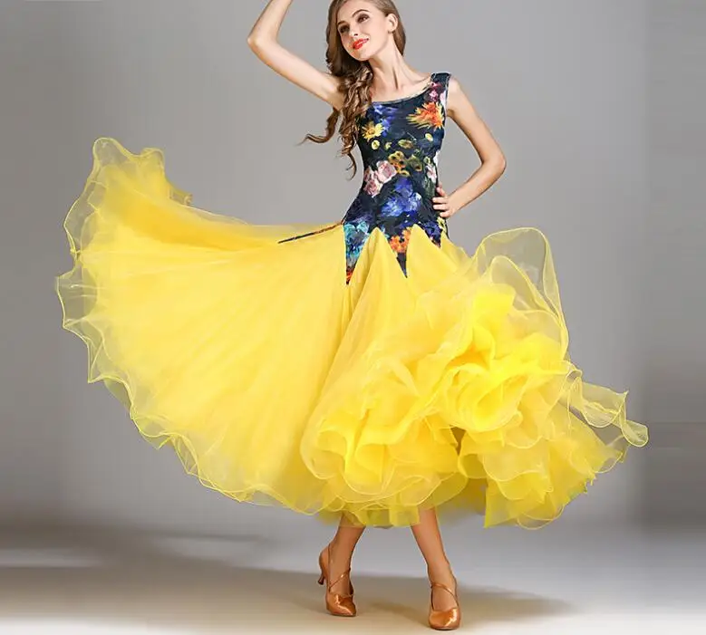 

Ballroom dance costumes sexy spandex sleeveless standard ballroom dress ballroom dance competition dresses for girls MY793 stock