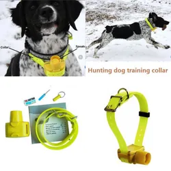 Hunting Dog Beeper Collars Waterproof Dog Training Collar 8 built-in Beeper Sound Dog Beeper Sports Training Hunting Pet Collar