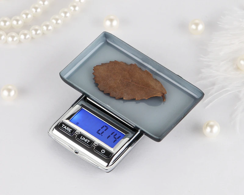 0.01g 200g Mini Electronic Diamond Gram Pocket Scale 0.01g Accuracy LCD Digital Jewelry Scales Lab Gem Carat Weight Balance