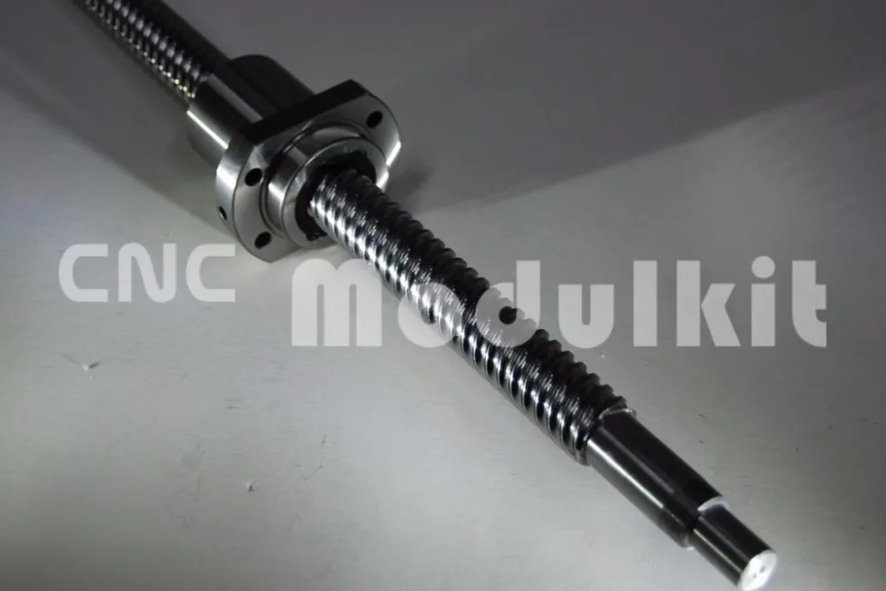 CNC Machinery Transmission SFU1605 Ballscrews SFU Series 1000mm With Single Nut Original Taiwan Gten High Precision CNC Modulkit