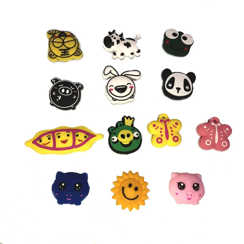 50pcs/lot Cartoon animal tennis Vibration Dampeners Vibration Dampener Tennis Racket accessories