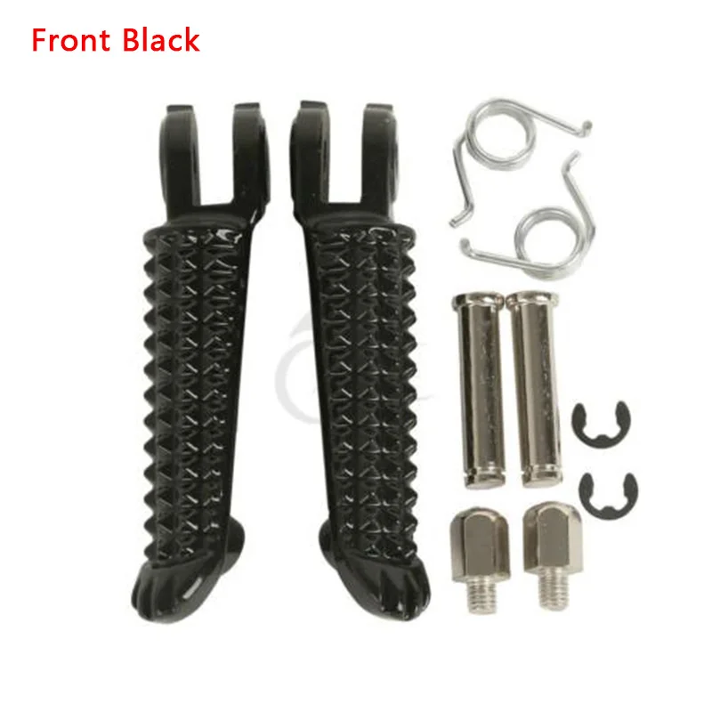 Motorcycle Footrests Foot pegs Rear Front For Yamaha YZF R1 2002-2020 R6 2003-2020 YZF R6S R1M