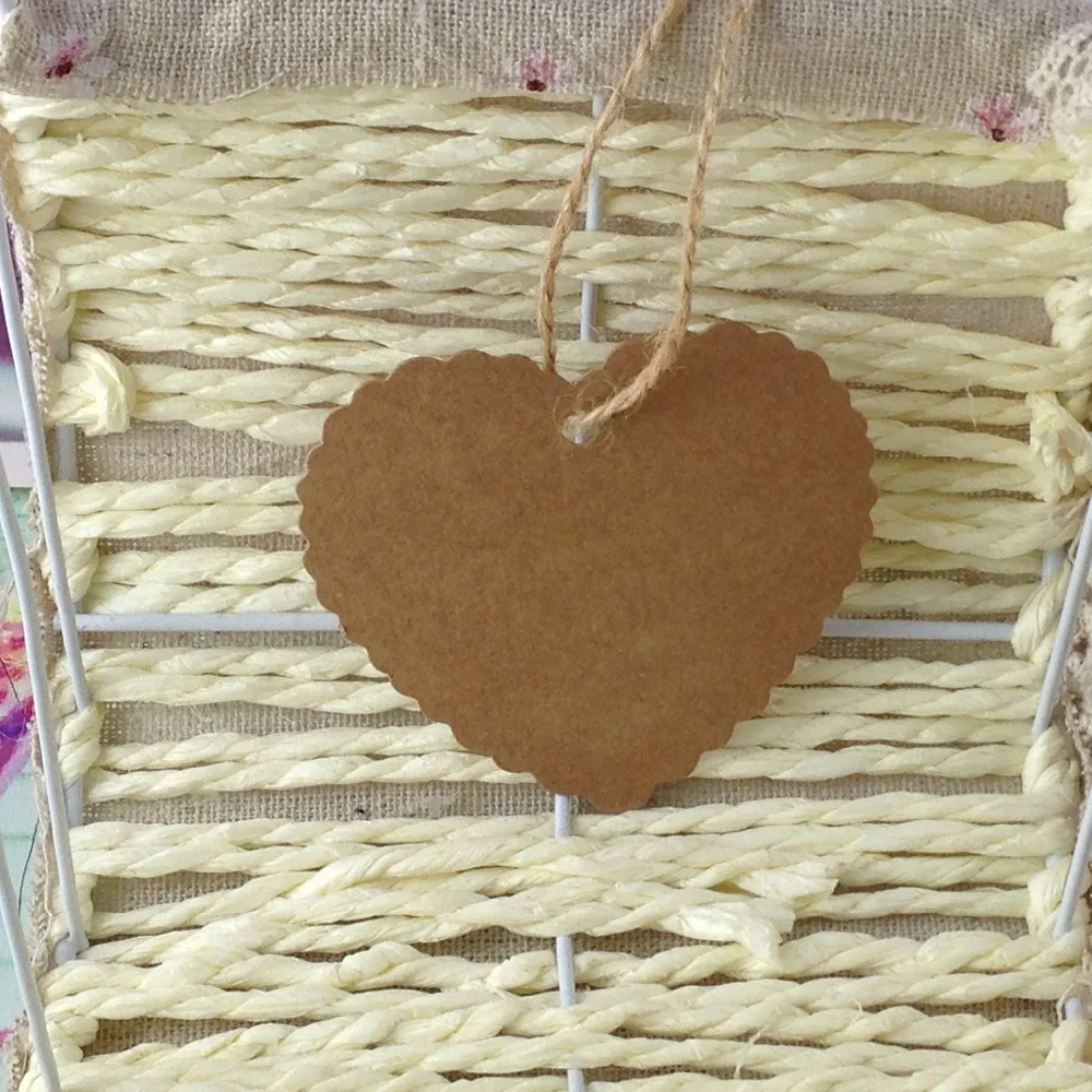 

Free shipping creative heart-shaped kraft paper tags, gift tags,style restoring ancient ways, clothing tags, gift paper cards