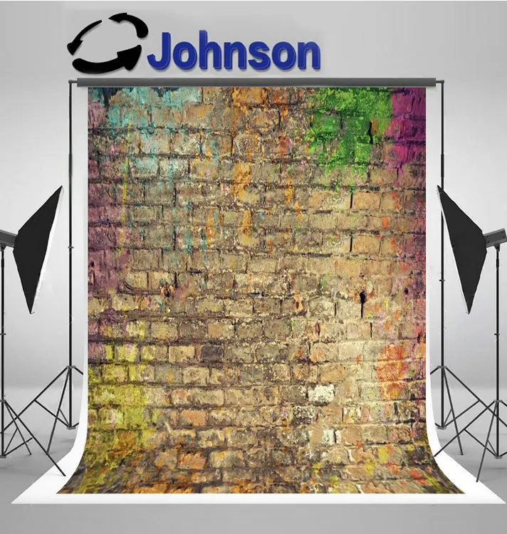 

Graffiti Brick Wall backdrops High quality Computer print party background