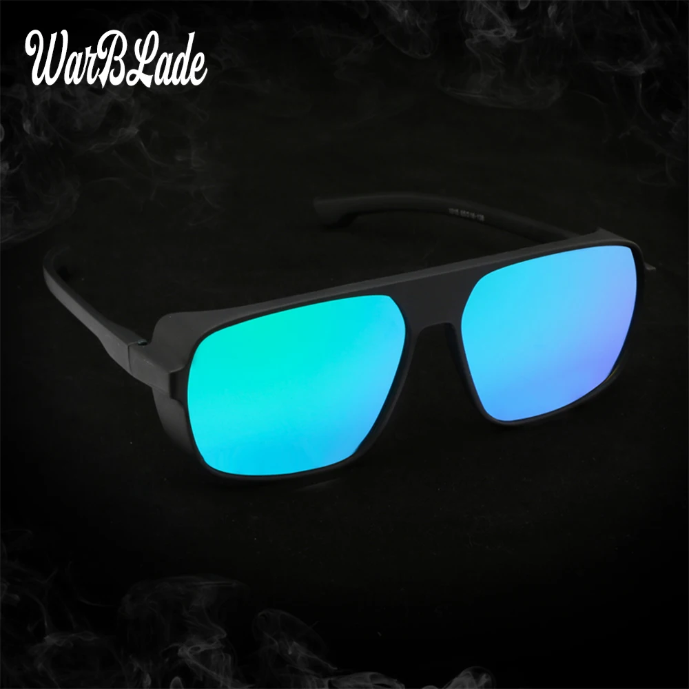 

WarBLade 2022 new men's fashion polarized sunglasses brand square glasses HD night driving night vision goggles 1015