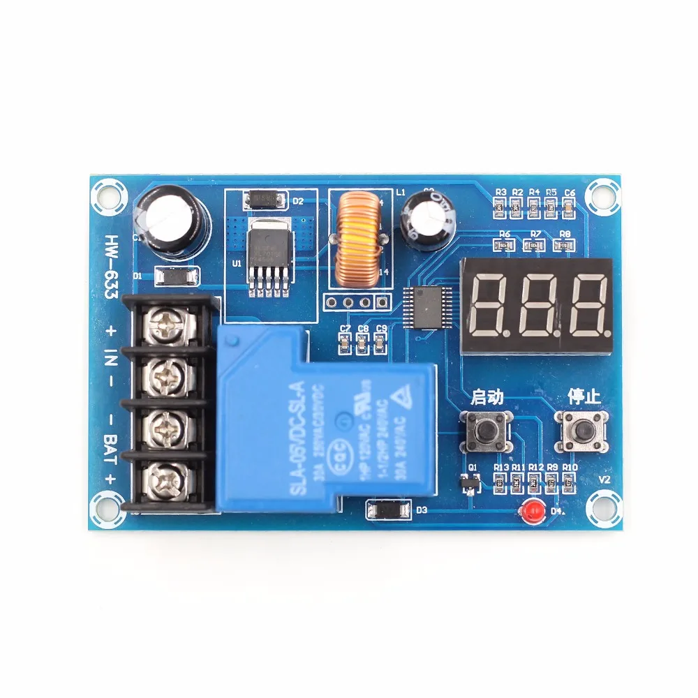 XH-M604 Battery Charger Control Module DC 6-60V Storage Lithium Battery Charging Control Switch Protection Board