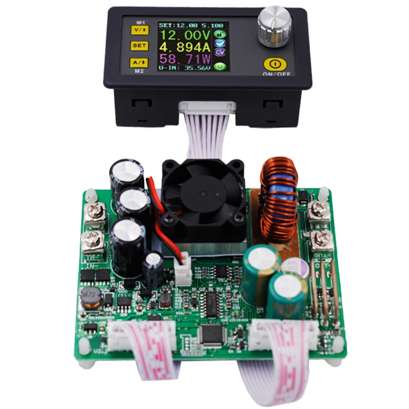 DPS5015 LCD Constant Voltage current tester Step-down Programmable Power Supply module regulator converter voltmeter ammeter 18%