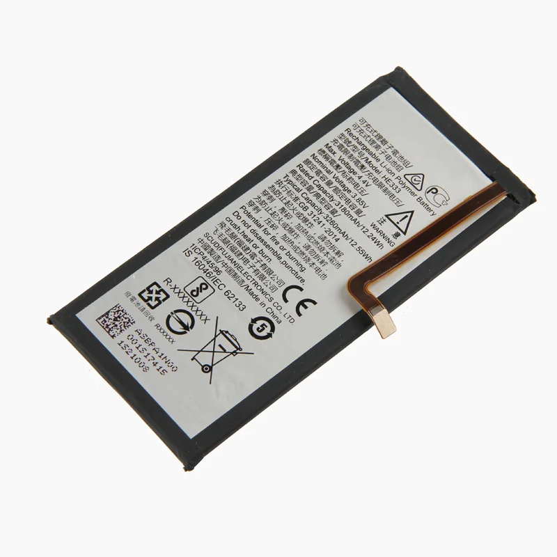 Original HE333 mobile Phone battery for NOKIA 8  NOKIA 8 SIROCCO 3260mAh