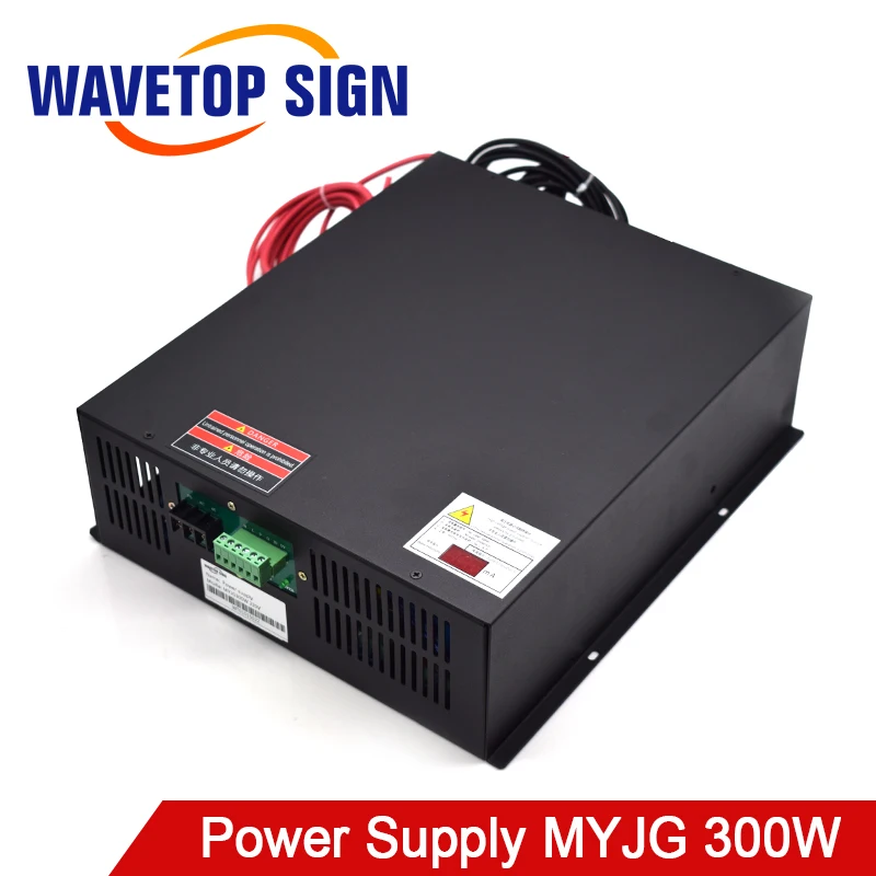 WaveTopSign 300W Co2 Laser Power Supply Match with 300W Laser Tube for CO2 Laser Engraving and Cutting Machine