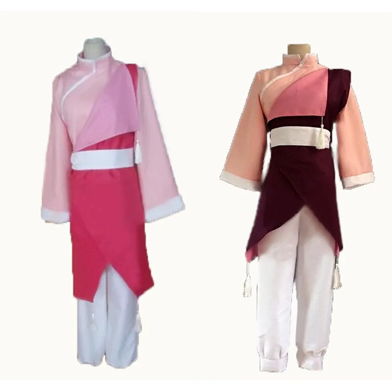 May Chang Pink Kung Fu Uniform Costume 11