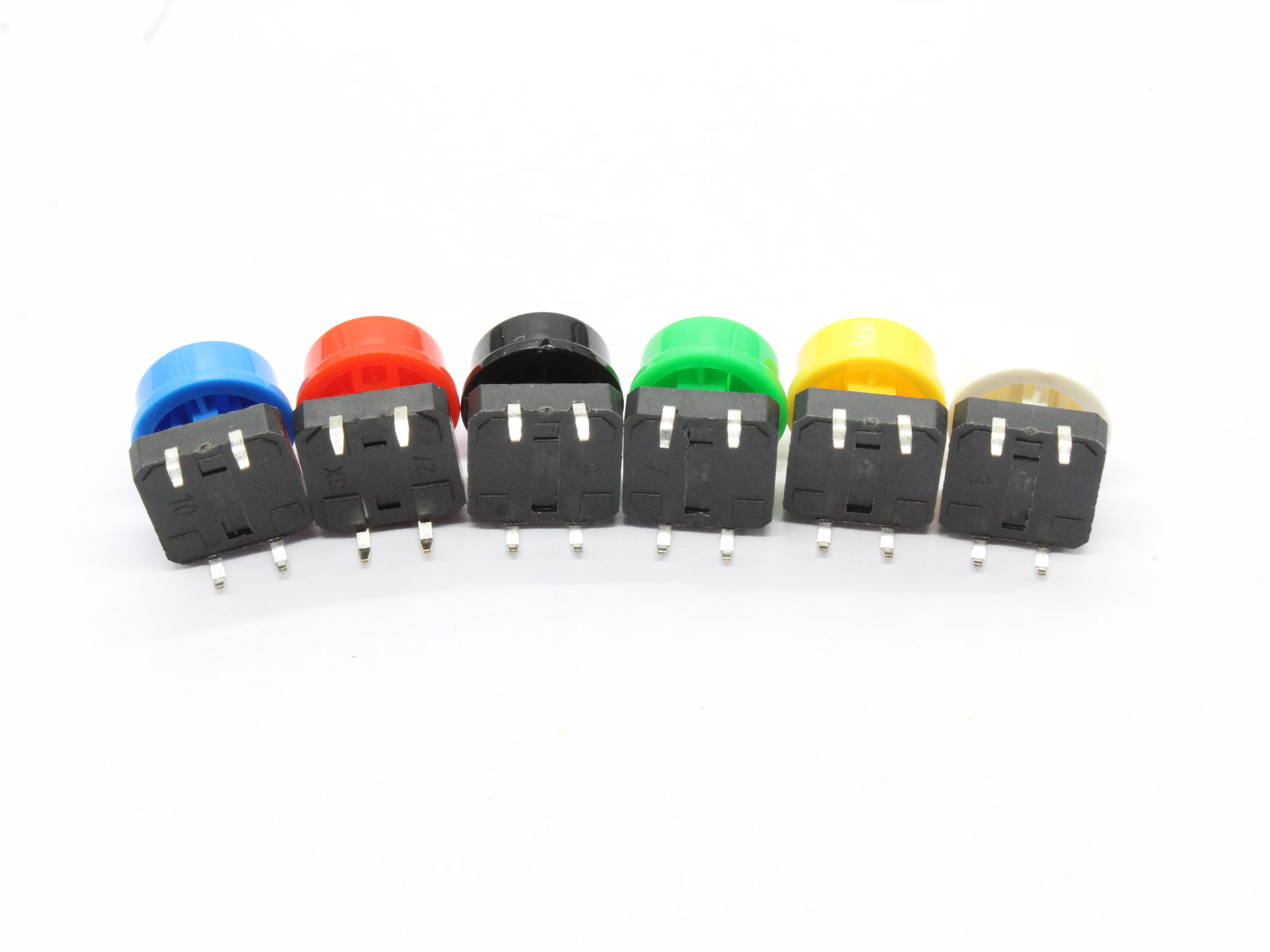 6PCS 12X12MM Big key module Big button module Light touch switch module with hat High level output for arduino usb