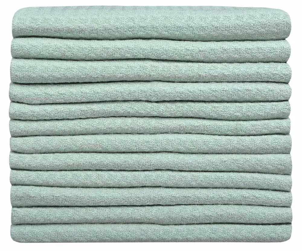 Sinland Homehould Microfiber Waffle Weave Fiber Towel Dishcloths Kitchen Cleaning Cloth Fast Drying 20cmx20cm 10PC/LOT White