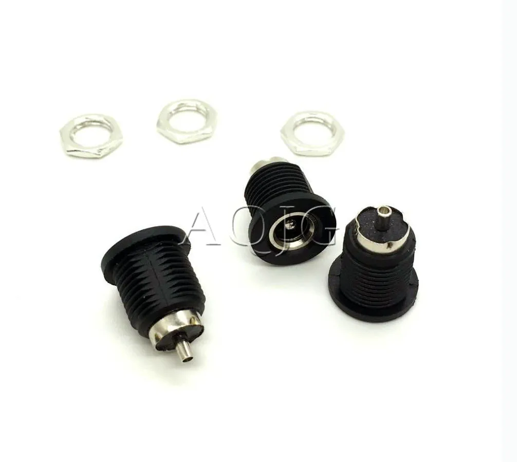 DC Power Female Socket 5.5*2.1 2.5 Thread DC Interface JACK DC-022D Socket Waterproof