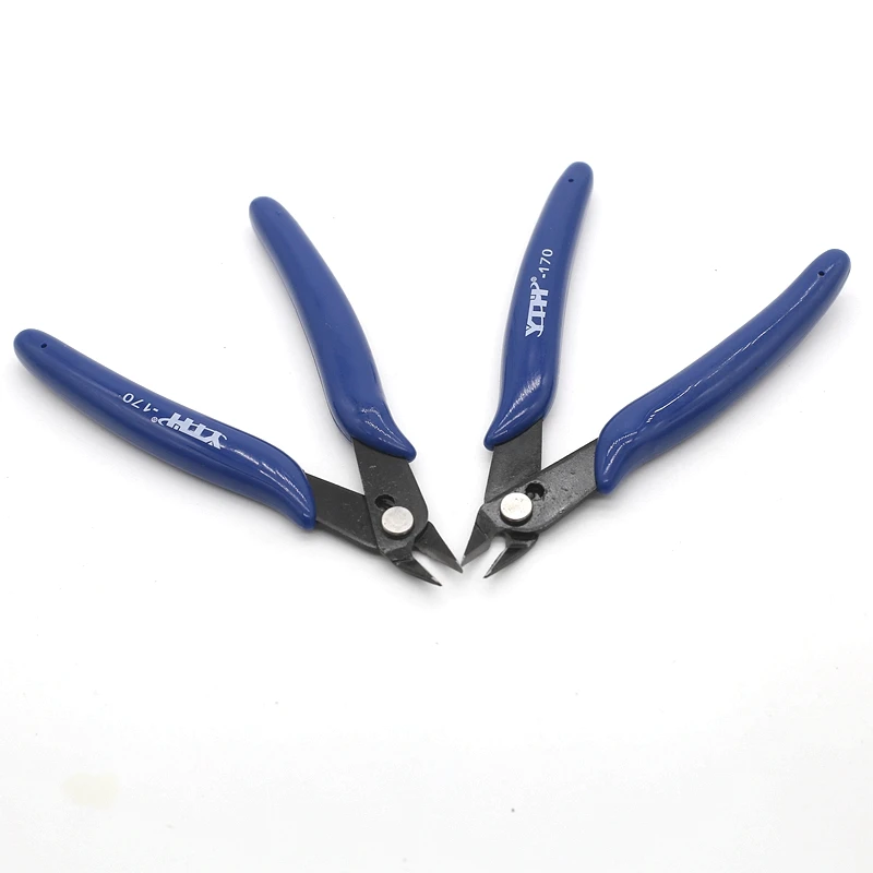 Wire and cable scissors cutting side pliers rinsing pliers pliers hand tool 170 oblique cutting pliers