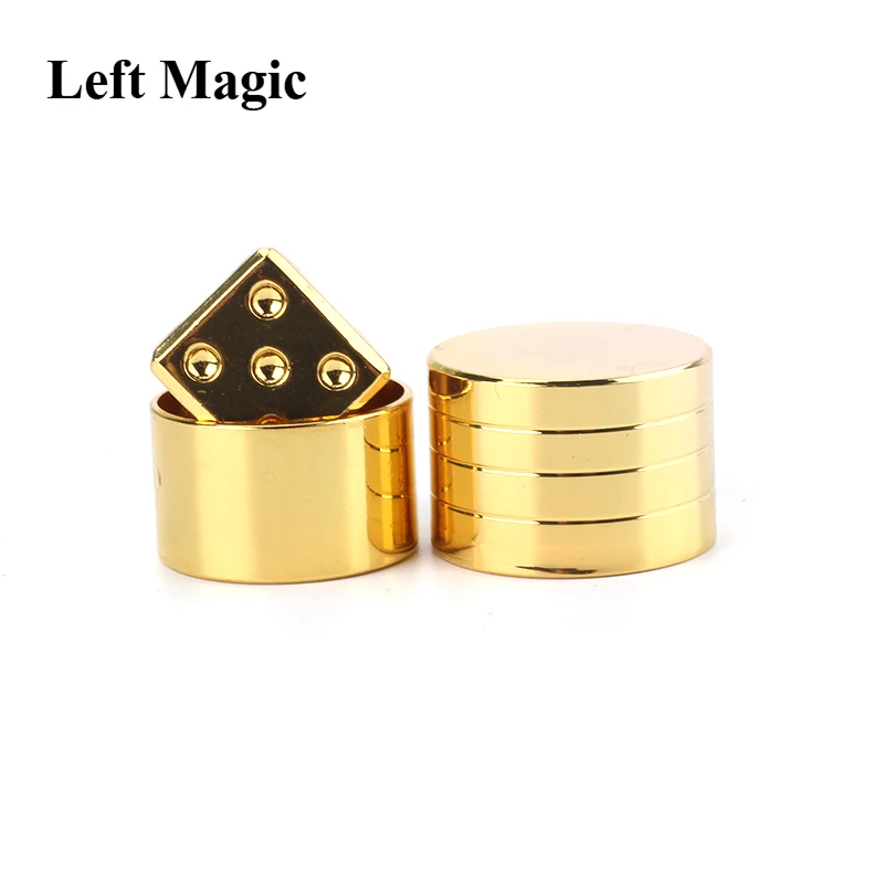 Predicted Dice Prediction Magic Tricks Close Up Magic Tricks Mystery Magician Stage Street Accessory Illusion Gimmick