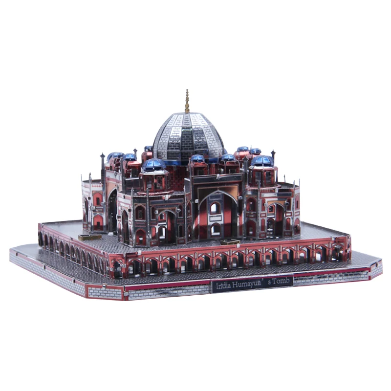 2018 new Microworld Models Mausoleum of Humayun model DIY laser cutting Jigsaw puzzle building model 3D metal Puzzle Toys gifts