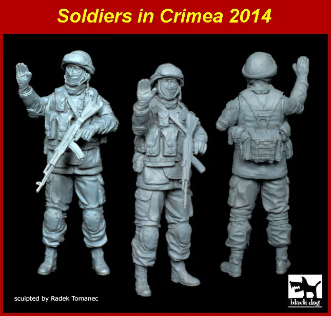 1/35 model kit resin kit  35520 Soldiers in Crimea