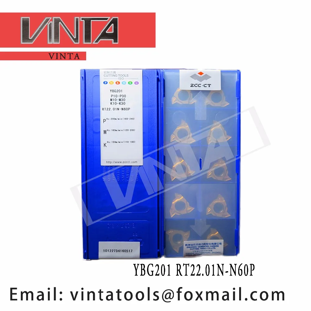 

high quality 10pcs/lots YBG201 RT22.01N-N60P cnc carbide turning inserts