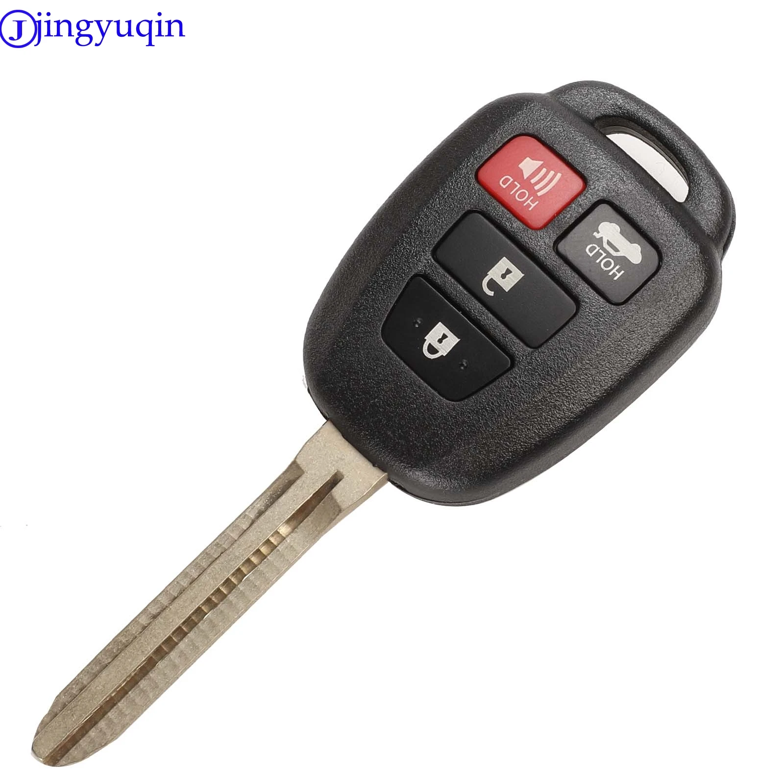 jingyuqin 314.4Mhz Remote Car key For Toyota Camry G/ H Chip optional 2012-2017 HYQ12BDM HYQ12BEL Full Key