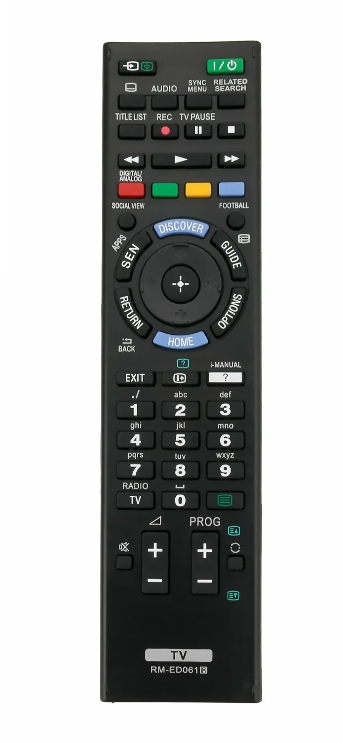 New TV Remote Control RM-ED061 For Sony TV KDL-42W705B KDL-32W705B KDL-50W656A KDL-65W855A KDL32W705BBAEP