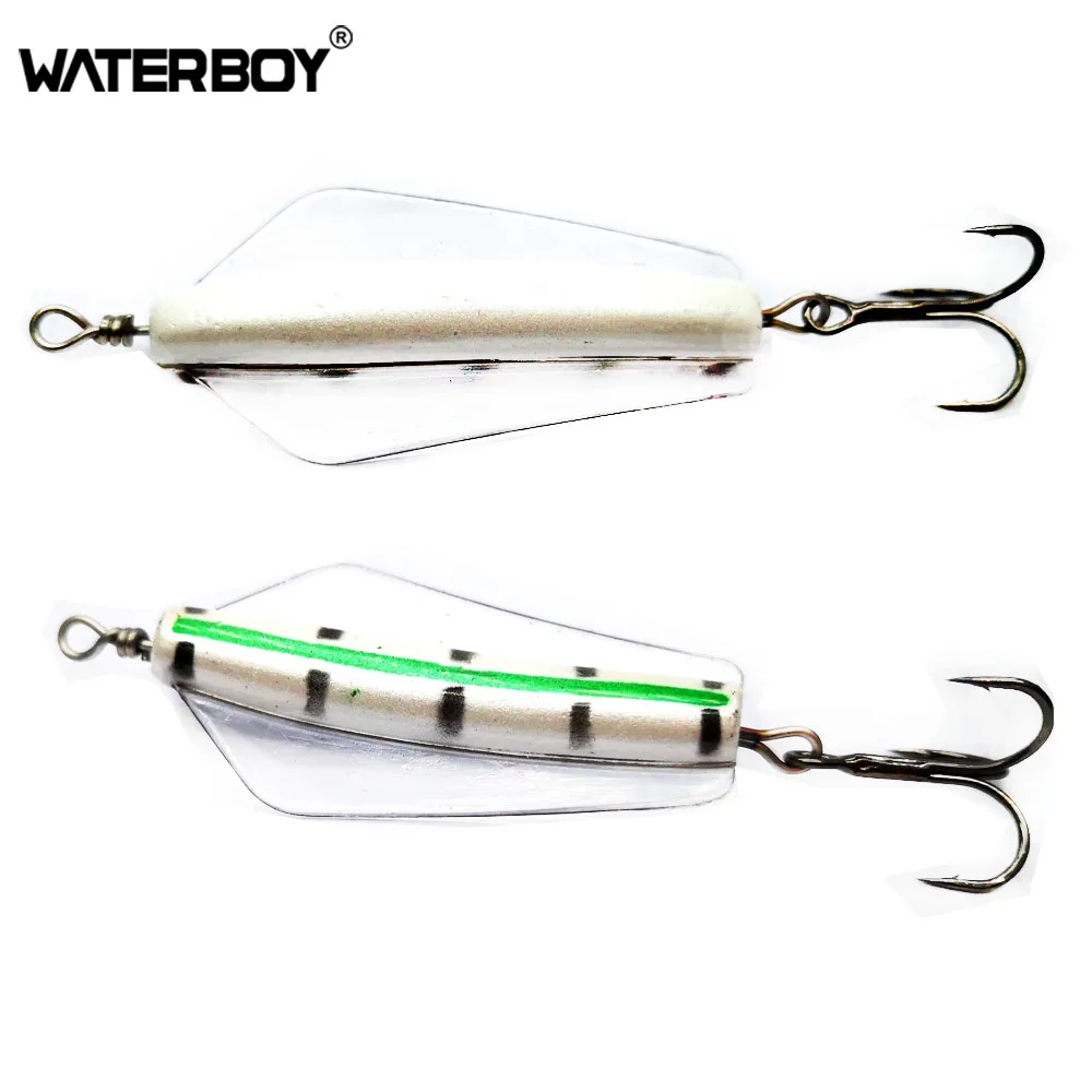 WATERBOY TW 5,5 cm 20g Teufel Angeln Locken VIB Kunststoff Salzwasser Süßwasser Canberra Mörder Tasmanian Salmon Pike Walleye Bass Köder – Detail 6