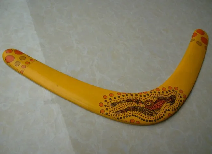 ブーメラン-高強度の手作り木のおもちゃ,屋外遊び用の木のおもちゃ