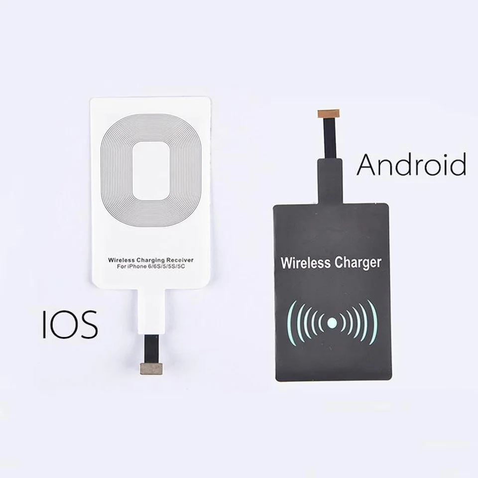 Wireless Receiver Coil Universal Wireless Charger Receptor for Samsung iPhone 8 7 6 6s 5 5s Xiaomi Huawei