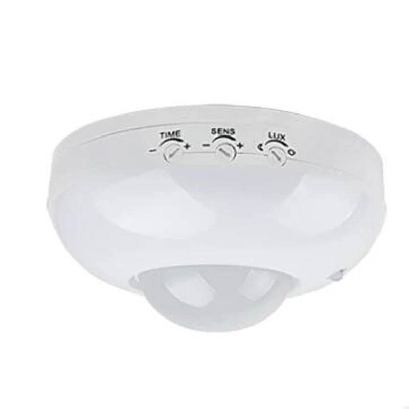 Hot sale  AC110-240V 50Hz ceiling Lighting 140 Degree optic sensor Detector Automatic Light Lamp Switch  PIR  Motion sensor