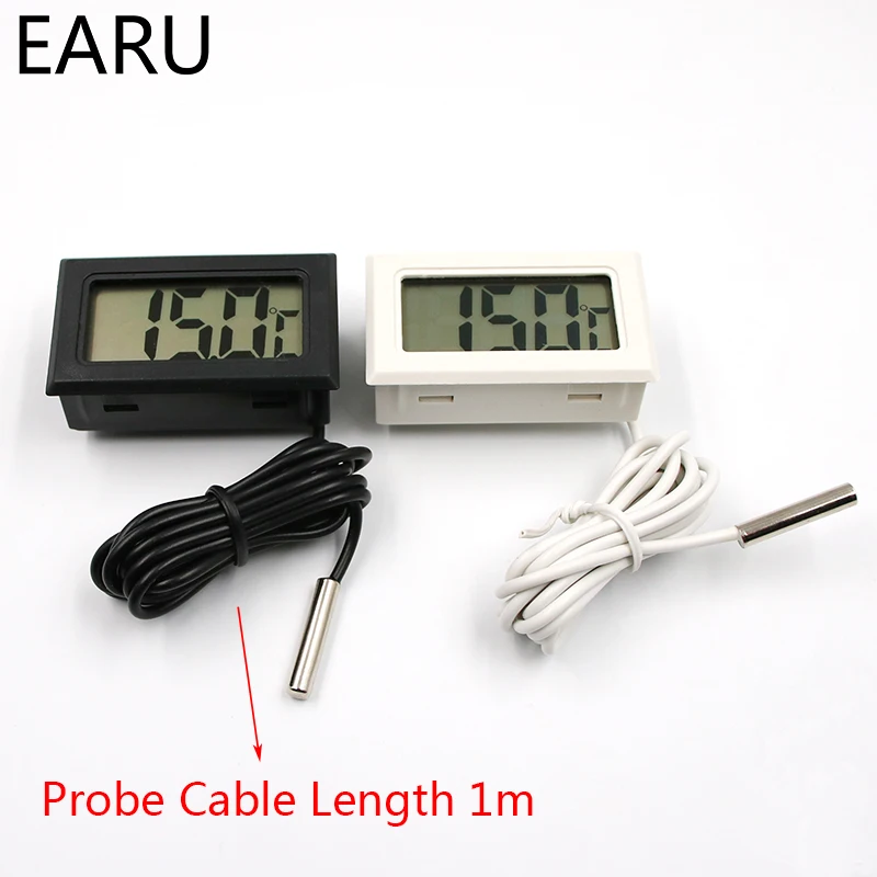 Mini Digital LCD Auto Car Pet Thermometer Humidity Temperature Meter Sensor Gauge Thermostat Hygrometer Pyrometer  Thermograph